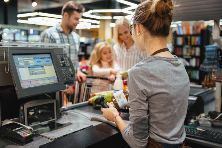 Fluxo de vendas no supermercado