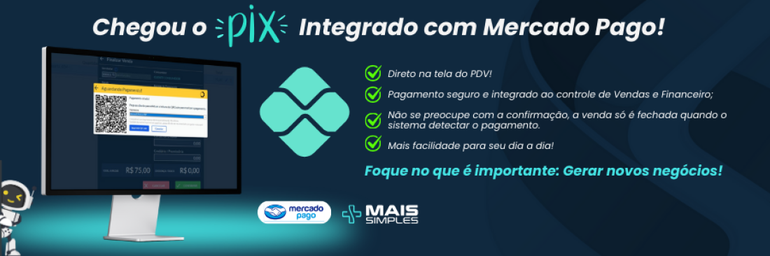 Banner Lançamento do PIX