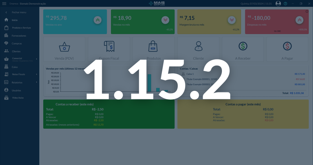 Versão 1.15.2